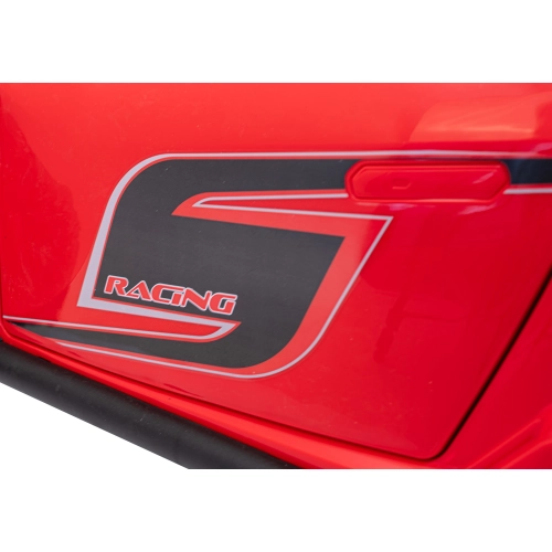 Buggy Racing 5 pojazd 2x200W czerwony na akumulator JS3168.CR